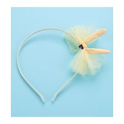 Pine Kids Hair Band With Bow - Yellow