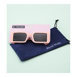 Pine Kids Rectangular Sunglasses - Pink