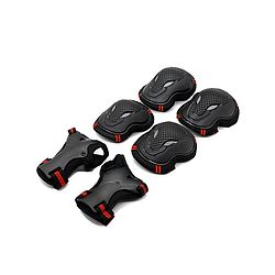 Pine Kids 3 in 1 Safety and Protective Gear Accessories Small Size - Black