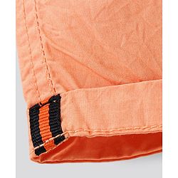 Pine Kids Solid Shorts Softener Wash - Peach