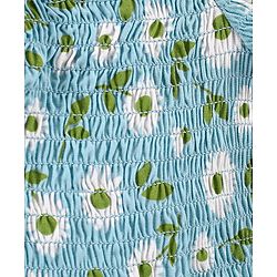 Pine Kids Cropped Length Top with High Waist Printed Shorts - Multicolor