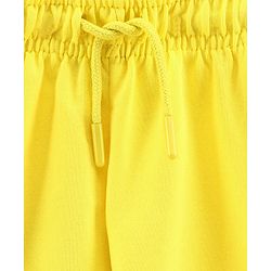Pine Kids Bio Washed Mid Thigh Length Shorts - Yellow