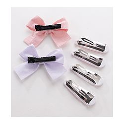 Pine Kids Hair Clips Pack of 6 - Pink & Purple