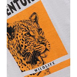 Pine Kids Sleeveless Bio Washed T-Shirt Adventure Print - Grey
