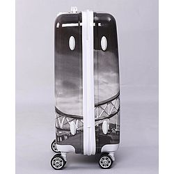 Pine Kids Trolley Luggage Bags Black - 22 inch