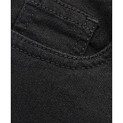 Pine Kids Full Length Stretchable Solid Color Jeans - Black