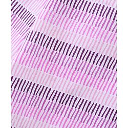 Pine Kids Ankle Length Biowashed Cotton Stretchable Leggings Solid & Striped Pack Of 2 - Multicolor