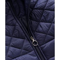 Pine Kids Hooded Full Sleeves Padded Jacket Solid- Navy Blue