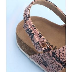 Pine Kids Casual Wear Sandals with Velcro Belt Closure - Light Pink