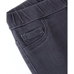 Pine Kids Denim Washed Full Length Jeggings - Grey
