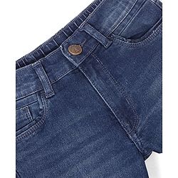 Pine Kids Full Length Jeans Back Elasticated- Dark Blue