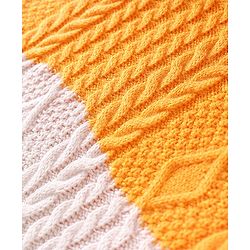 Pine Kids Full Sleeves Tricolor Hooded Sweater - Multocolor