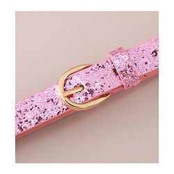 Pine Kids Belt Free Size Shimmered - Pink