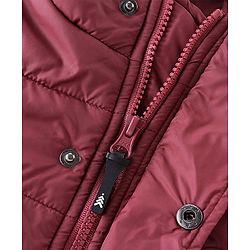 Pine Kids Full Sleeves Cut & Sew Medium Winter Hooded Jacket - Maroon