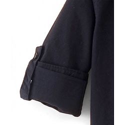 Pine Kids Cotton Woven Full Sleeves Solid Shirt with Inner T-Shirt- Black