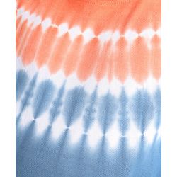 Pine Kids 100% Cotton Knit Half Sleeves Tie & Dyed T-Shirt - Blue
