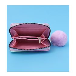 Pine Kids Wallets With Rainbow Patch - Pink