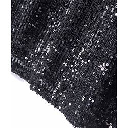 Pine Kids Sleeveless Top & Palazzo Set with Sequins Detailing - Black