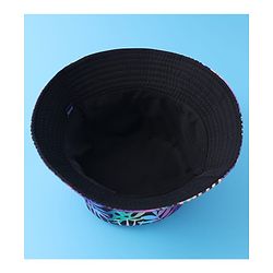 Pine Kids Bucket Cap with Tropical Print - Multicolour