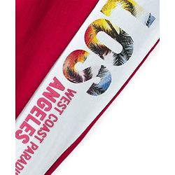 Pine Kids Cotton Knit Full Length Text Printed Lounge Pant - Scarlet Red
