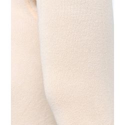 Pine Kids Cotton Knit Silvadur Antimicrobial Footed Tights Solid Colour - Peach