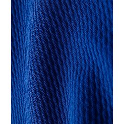 Pine Kids Cotton Flutter Sleeves Solid Top - Blue
