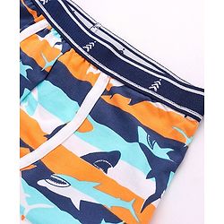 Pine Kids Cotton Spandex Knit Printed Trunks Pack of 3 (Colour May Vary)