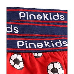 Pine Kids Cotton Lycra Knit Briefs Pack of 3 (Color & Print May Vary)