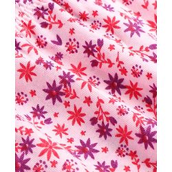 Pine Kids Cotton Lycra Knit Bloomer with Heart & Floral Print Pack of 3 - ( Color May Vary )