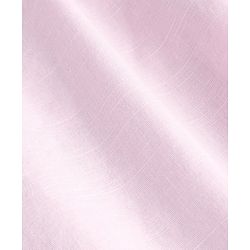 Pine Kids Linen Woven Full Sleeves Mandarin Collar Solid Shirt - Light Pink