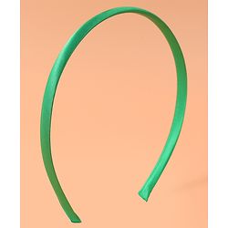 Pine Kids Set of Solid Hair Bands Pack of 3 - Pink Green & Blue