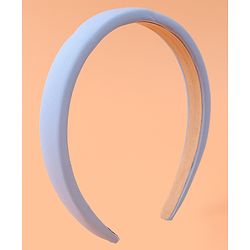 Pine Kids Set of Solid Hair Bands Pack of 2 - Pink & Light Blue