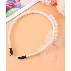 Pine Kids Bow & Flower Hair Bands Set of 2 - Multicolor