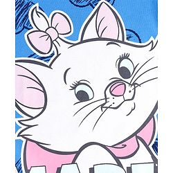 Pine Kids Disney Full Sleeves Night Suit With Aristocats Marie Graphics - Blue