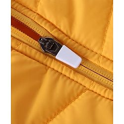 Pine Kids Woven Full Sleeves High Neck Color Block Padded Jacket- Multicolor