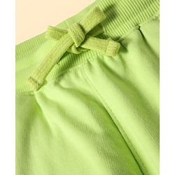 Pine Kids Knit Full Length Cut & Sew Lounge Pant with Smiley Print - Neon Pink & Green
