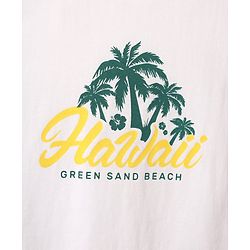 Pine Kids Cotton Woven Half Sleeves Checks Shirt With Sleeveless Beach Theme Printed T-Shirt - White & Teal Blue