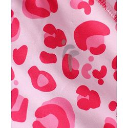 Pine Active Knit Full Length Super Stretch Printed Leggings - Pink