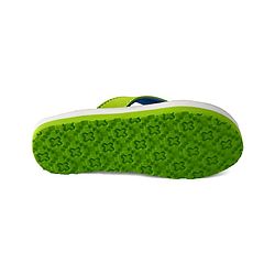 Pine Kids Slip On Flip Flops With Text Print - Navy Blue