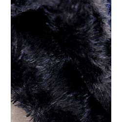 Pine Kids Solid Color Woollen Cap Navy Blue - Diameter 20 cm