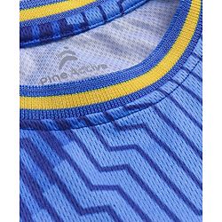 Pine Active Half Sleeves All Over Printed T-Shirt and Shorts Set - Blue