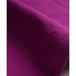 Pine Kids Cotton Knit Half Raglan Sleeves Winter Frock With Text Print - Purple