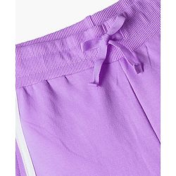 Pine active Full Length Super Stretch Track Pant with Tape Detailing - Pink