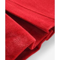 Pine Kids Woven Full Sleeves Solid Color Overcoat - Red