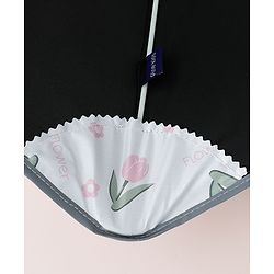 Pine Kids Free Size Floral Printed Umbrella - Pink & Light Blue