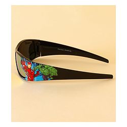 Pine Kids Marvel Sunglasses With Avengers Print - Black