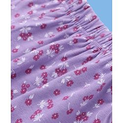 Pine Kids Cotton Elastane Knit Bloomers with Floral Print Pack of 3 (Color May Vary)