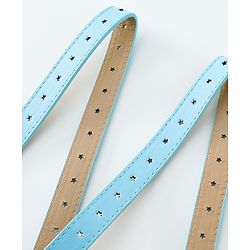 Pine Kids Belts with Star Shaped Buckle - Light Blue