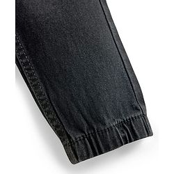 Pine Kids Denim Woven Full Length Jeans - Black