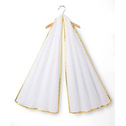 Pine Kids Woven Sleeveless Lehenga Choli Set With Floral Print & Dupatta - White